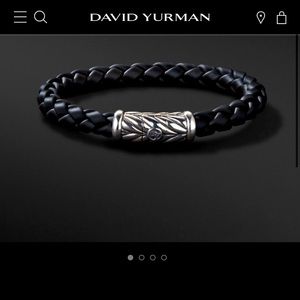 COPY - David Yurman leather braided bracelet